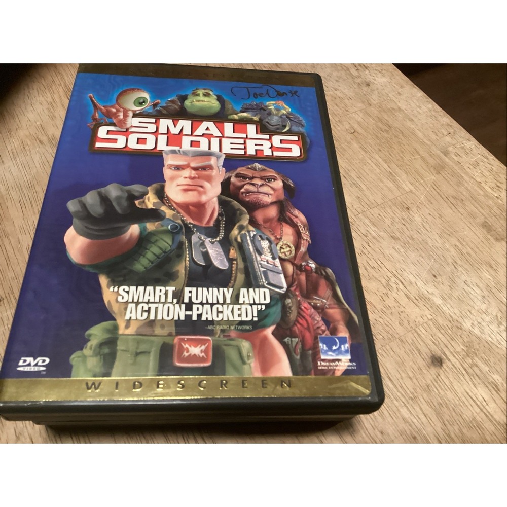 Small Soldiers DVD 1998 Signature Selection Widescreen Joe Dante Kirsten Dunst